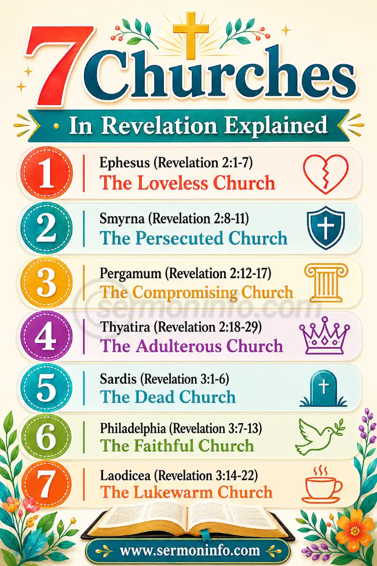 The 7 Churches of Revelation Explained The 7 Churches of Revelation Explained