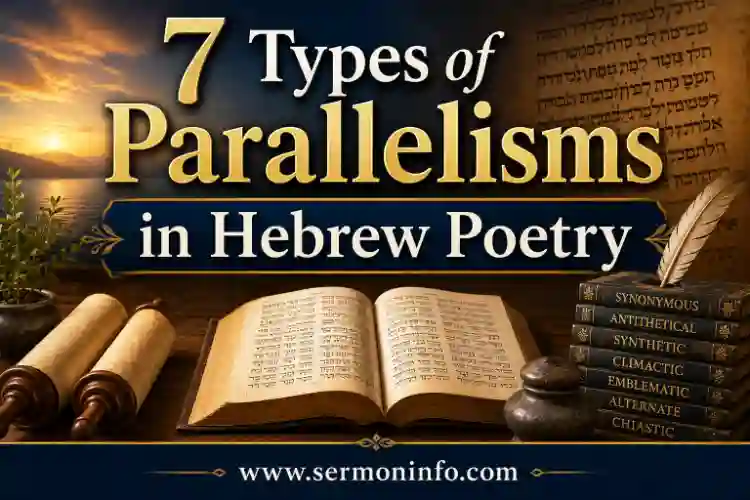 7 Types of Parallelisms in Hebrew Poetry 7 Types of Parallelisms in Hebrew Poetry