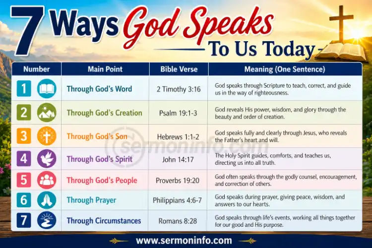 7 Ways God Speaks To Us Today 7 Ways God Speaks To Us Today