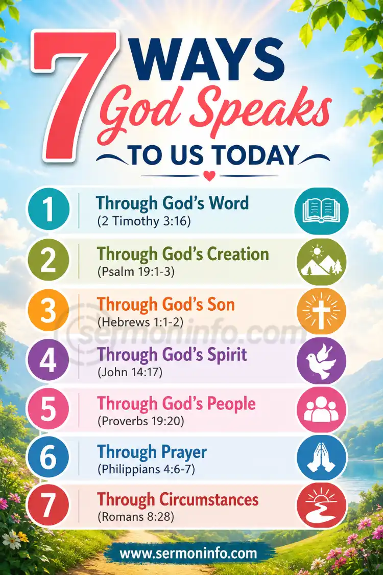 7 Ways God Speaks To Us Today 7 Ways God Speaks To Us Today