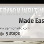 How To Write A Sermon 101