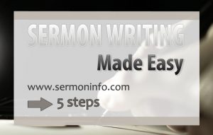 How To Write A Sermon 101