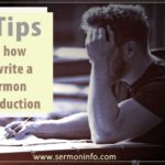 How To Write A Good Sermon Introduction