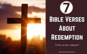 7 Bible Verses About Redemption in Scripture