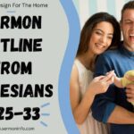 Sermon Outline From Ephesians 5:25-33 God’s Design For The Home