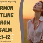 Sermon Outline From Psalm 5:1-12