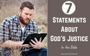 7 Statements About God's Justice in the Bible