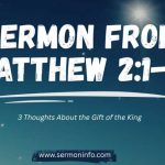 Sermon From Matthew 2 Explained