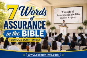 7 Words of Assurance in the Bible Explained
