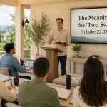 The Two Swords in Luke 22:35-38 Explained