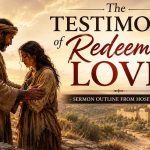 Sermon Outline From Hosea 3:1-5 Explained