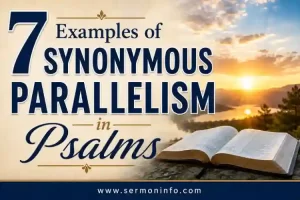 7 Examples of Synonymous Parallelism in Psalms Explained