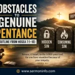 Sermon Outline From Hosea 7:1-10 Explained