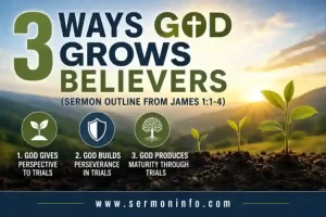 Sermon Outline From James 1:1-4 Explained