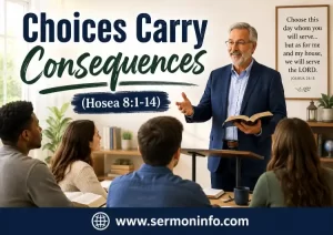 Sermon Outline From Hosea 8:1-14 Explained