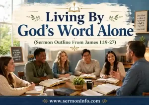 Sermon Outline From James 1:19-27 Explained