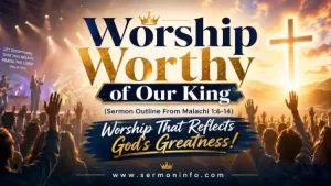 Sermon Outline From Malachi 1:6-14 Explained