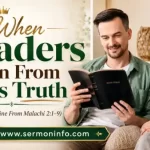 Sermon Outline From Malachi 2:1-9 Explained