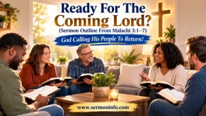 Sermon Outline From Malachi 3:1-7 Explained