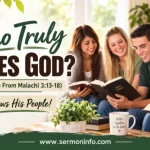 Sermon Outline From Malachi 3:13-18 Explained