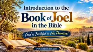 Introduction to the Book of Joel in the Bible Explained