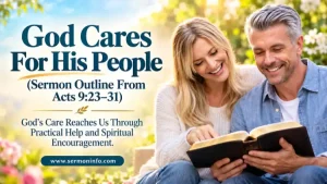 Sermon Outline From Acts 9:23-31 Explained