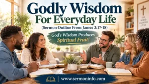 Sermon Outline From James 3:17-18 Explained
