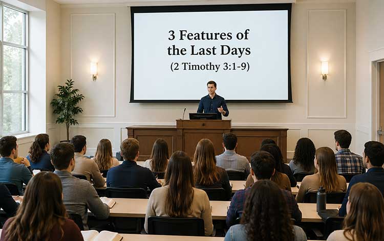 3 Features of the Last Days | Sermon Outline From 2 Timothy 3:1-9