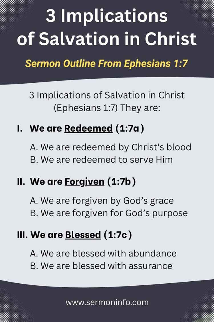 3 Implications of Salvation in Christ 3 Implications of Salvation in Christ