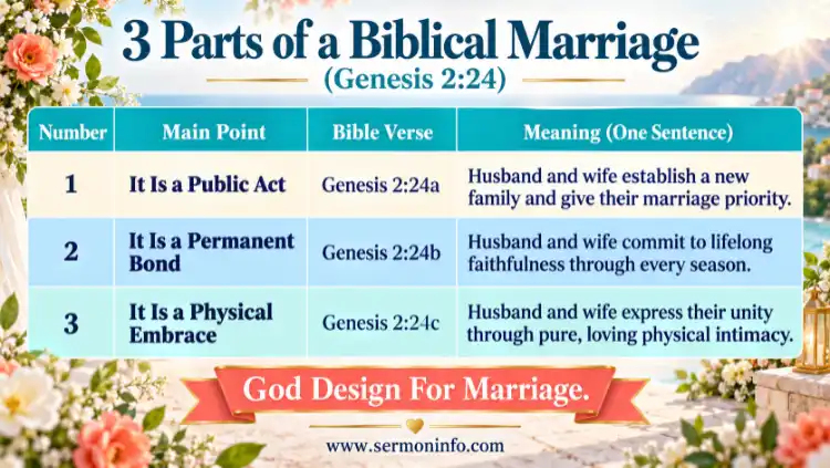 3 Parts of a Biblical Marriage 3 Parts of a Biblical Marriage