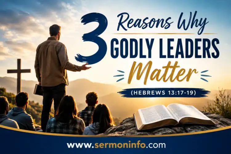 3 Reasons Why Godly Leaders Matter | Sermon Outline From Hebrews 13:17-19 3 Reasons Why Godly Leaders Matter | Sermon Outline From Hebrews 13:17-19