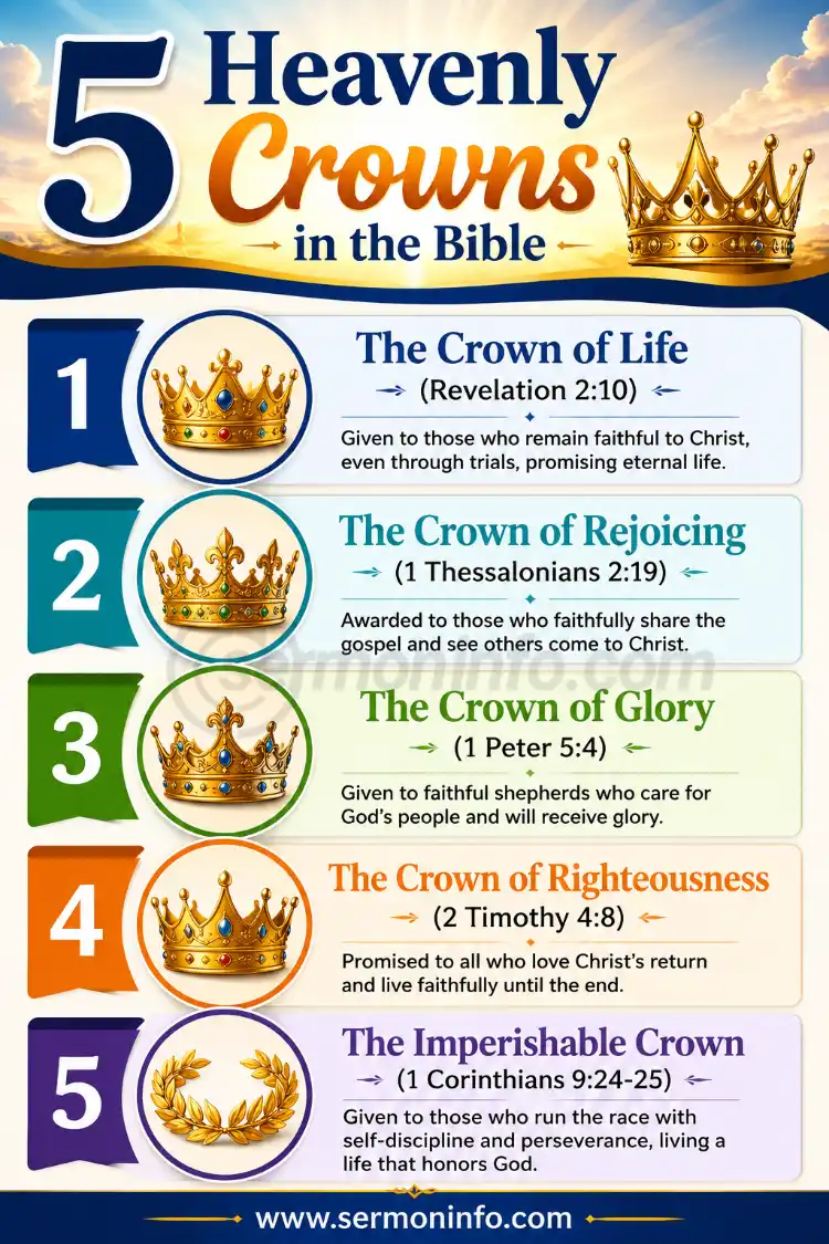 5 Heavenly Crowns in the Bible 5 Heavenly Crowns in the Bible