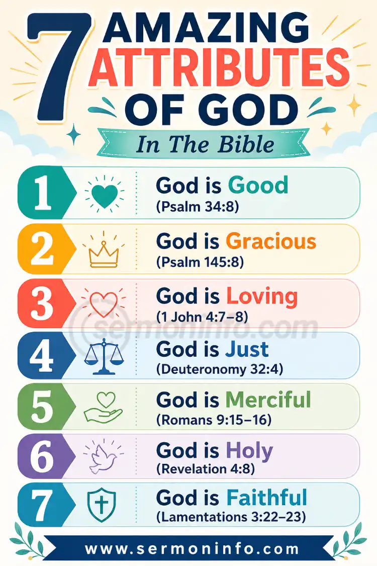 7 Amazing Attributes of God in the Bible 7 Amazing Attributes of God in the Bible