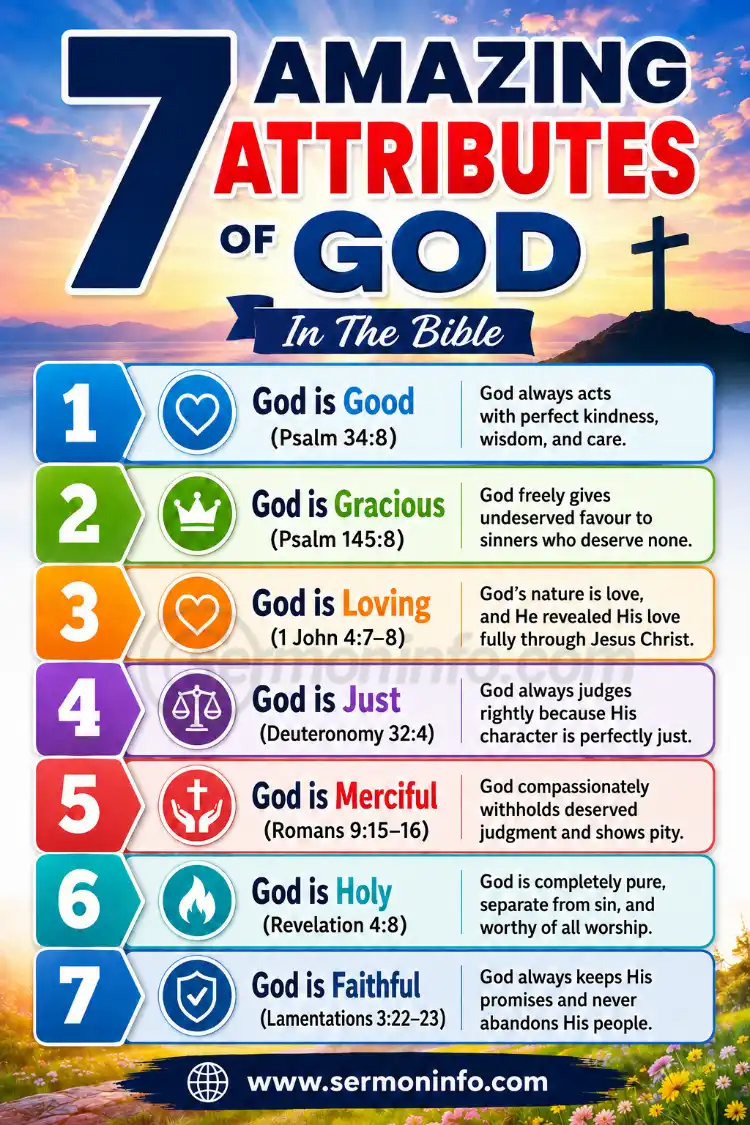 7 Amazing Attributes of God in the Bible 7 Amazing Attributes of God in the Bible