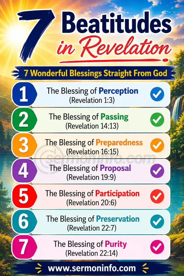 7 Beatitudes in Revelation 7 Beatitudes in Revelation