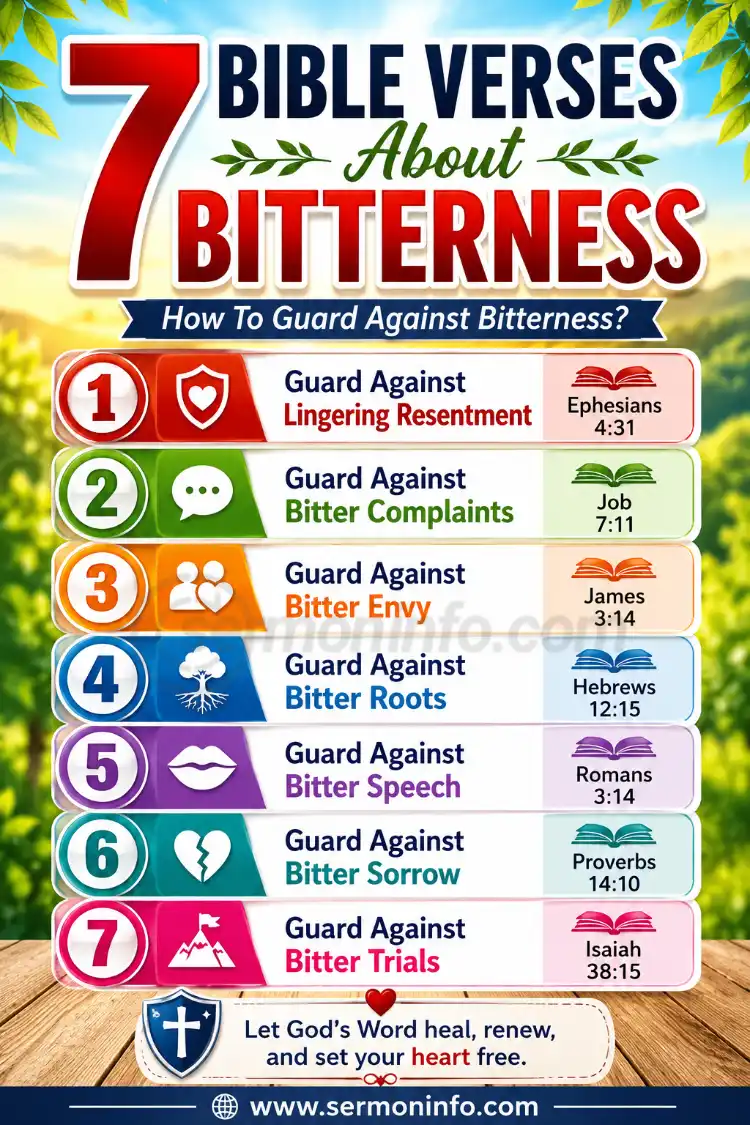 7 Bible Verses About Bitterness 7 Bible Verses About Bitterness