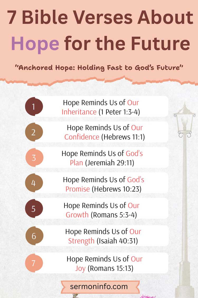 7 Bible Verses About Hope for the Future 7 Bible Verses About Hope for the Future