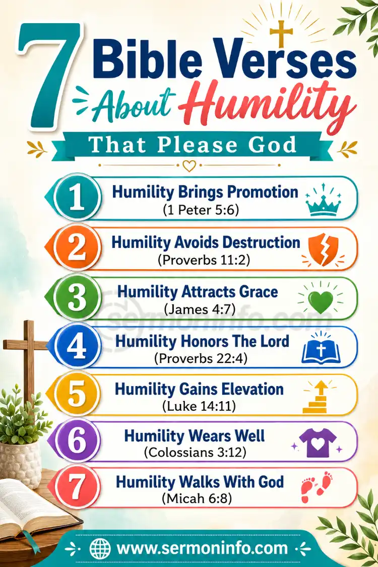 7 Bible Verses About Humility That Please God 7 Bible Verses About Humility That Please God