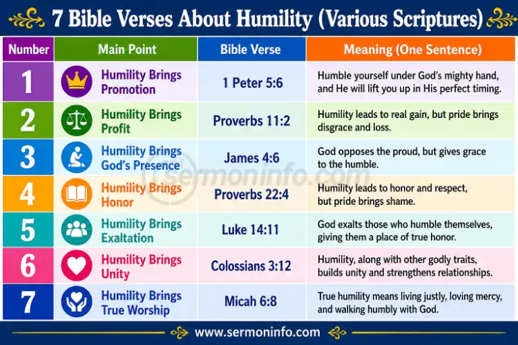 7 Bible Verses About Humility That Please God 7 Bible Verses About Humility That Please God