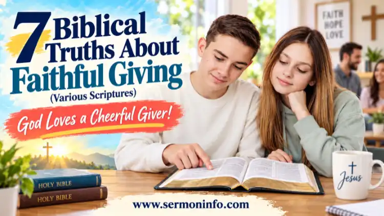 7 Biblical Truths About Faithful Giving 7 Biblical Truths About Faithful Giving