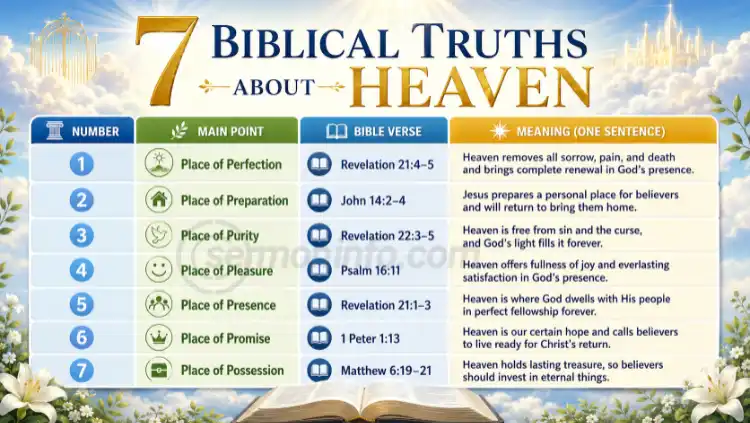 7 Biblical Truths About Heaven 7 Biblical Truths About Heaven