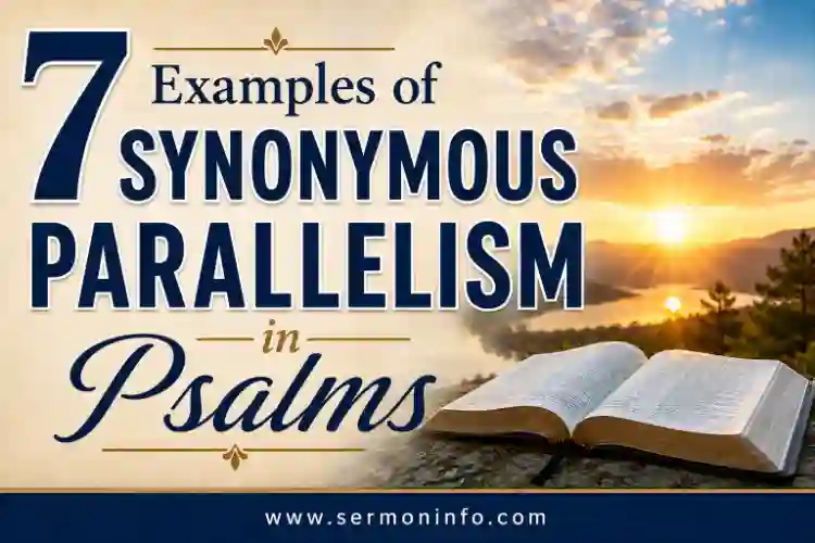 7 Examples of Synonymous Parallelism in Psalms 7 Examples of Synonymous Parallelism in Psalms