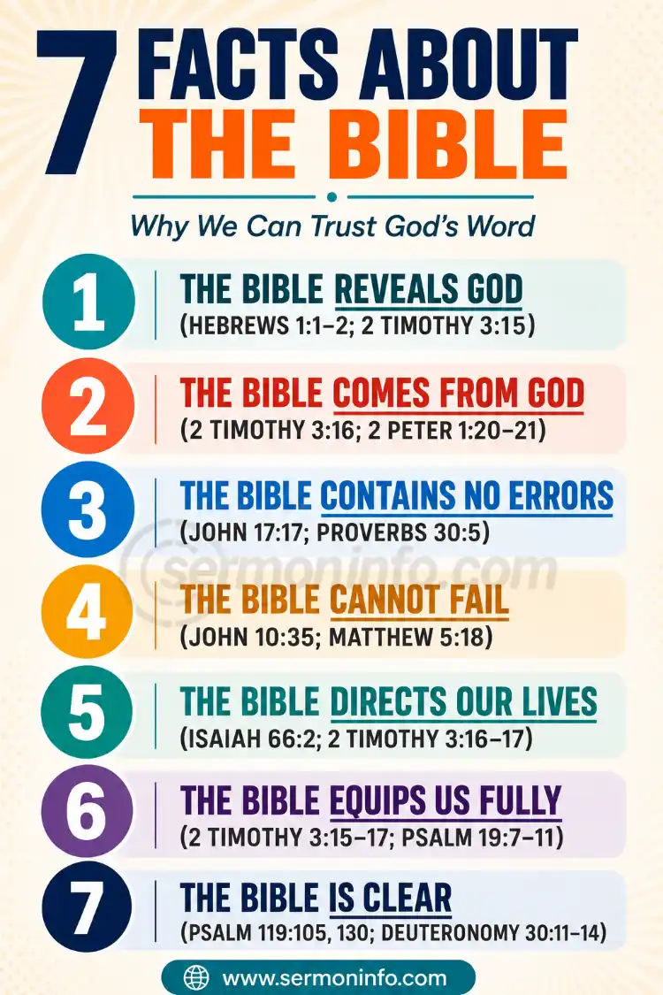 7 Facts About The Bible: Why We Can Trust God's Word