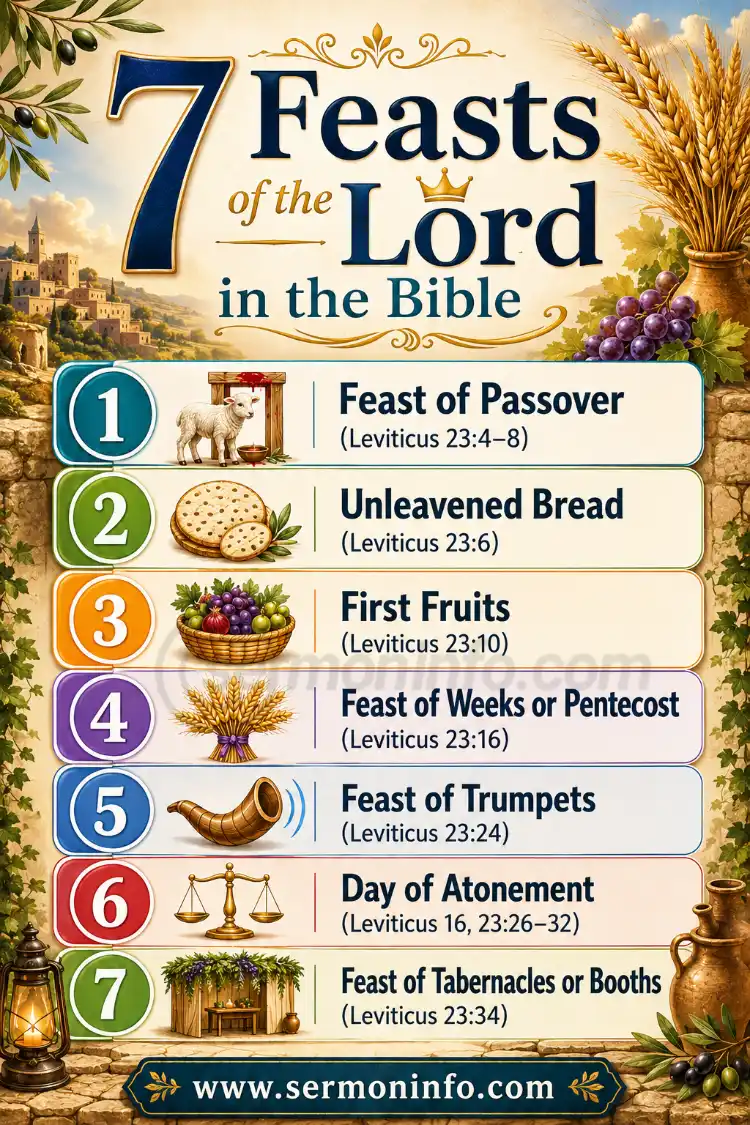 7 Feasts of Israel in the Bible 7 Feasts of Israel in the Bible