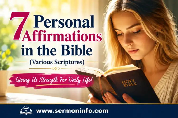 7 Personal Affirmations in the Bible 7 Personal Affirmations in the Bible