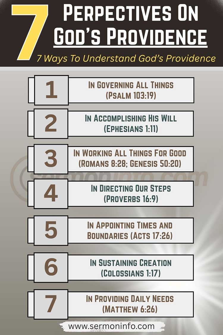 7 Perspectives on God's Providence From the Bible 7 Perspectives on God's Providence From the Bible