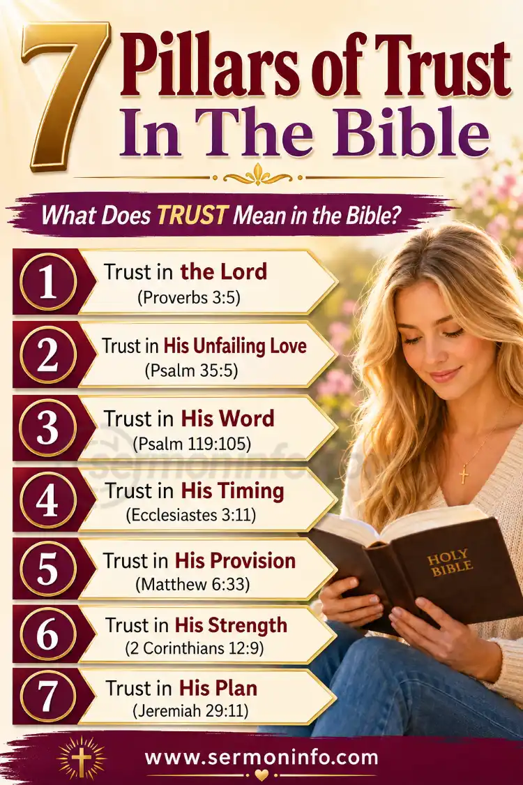 7 Pillars of Trust in the Bible 7 Pillars of Trust in the Bible