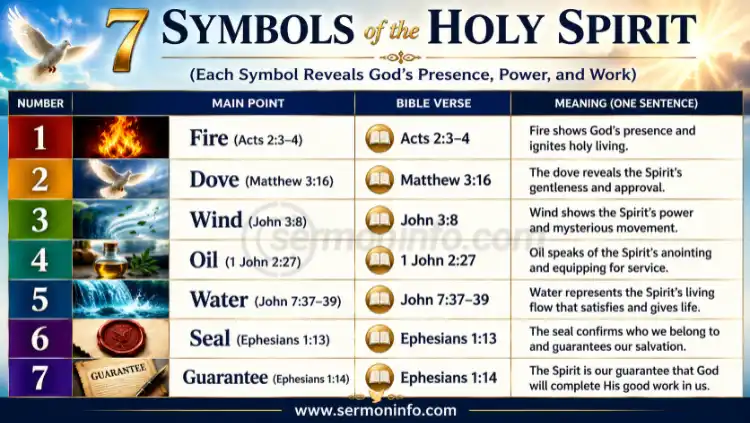 7 Symbols of the Holy Spirit