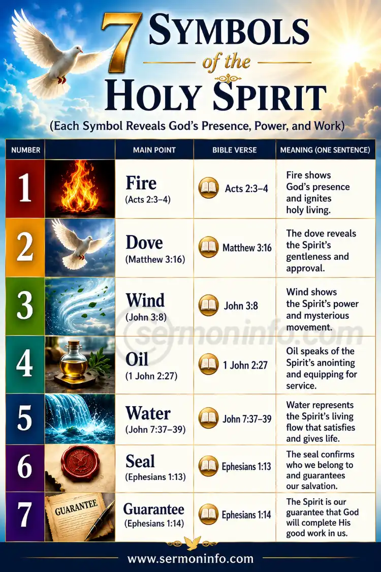 7 Symbols of the Holy Spirit