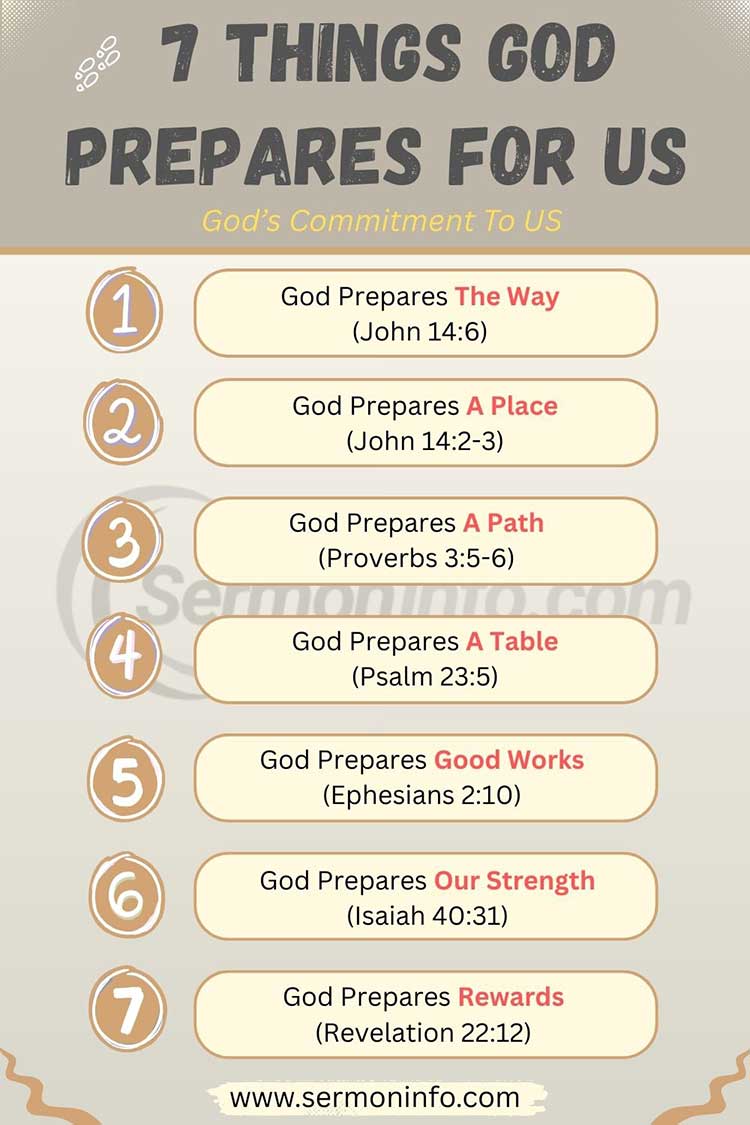 7 Things God Prepares For Us 7 Things God Prepares For Us